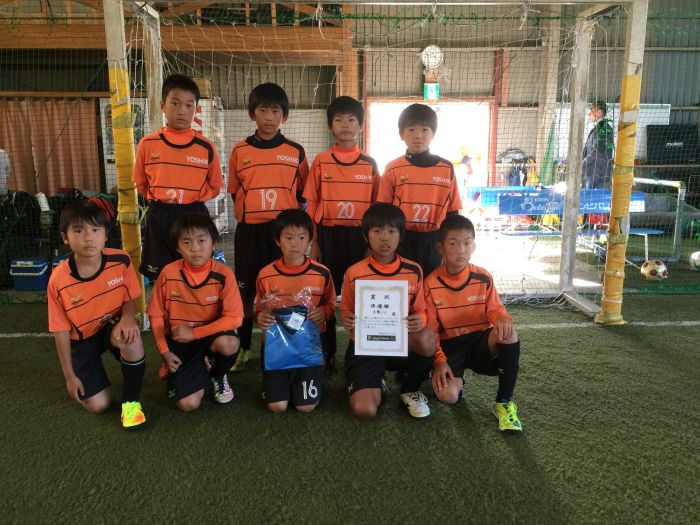 各種フットサル大会 企画 運営のフットサルハウス萩 第27回フットサルハウスカップu 11 16 11 23 斐川fcが優勝